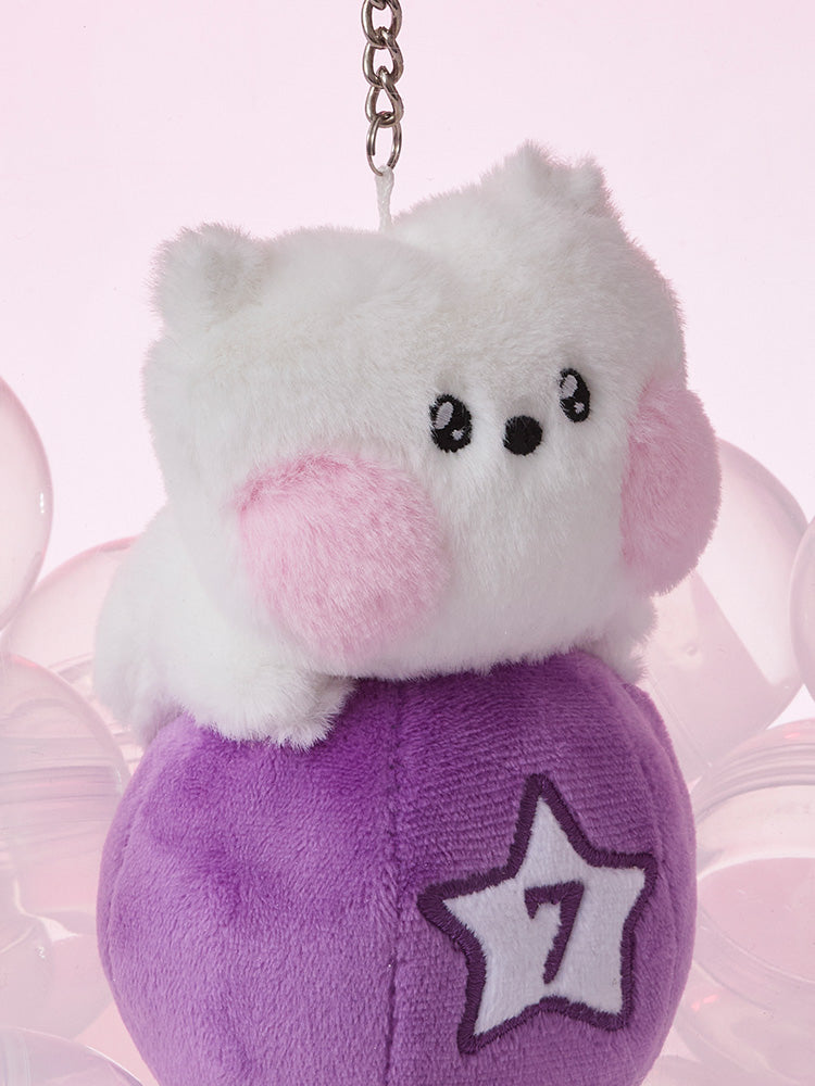 BT21 minini Lucky Gatcha Plush Keyring