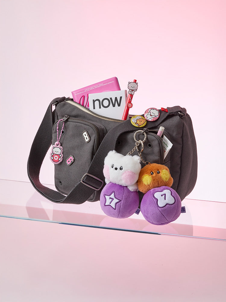 BT21 minini Lucky Gatcha Plush Keyring