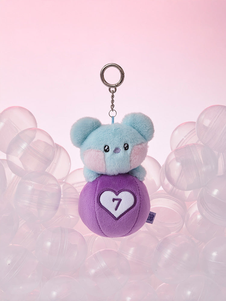 BT21 minini Lucky Gatcha Plush Keyring