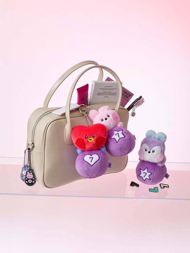BT21 minini Lucky Gatcha Plush Keyring