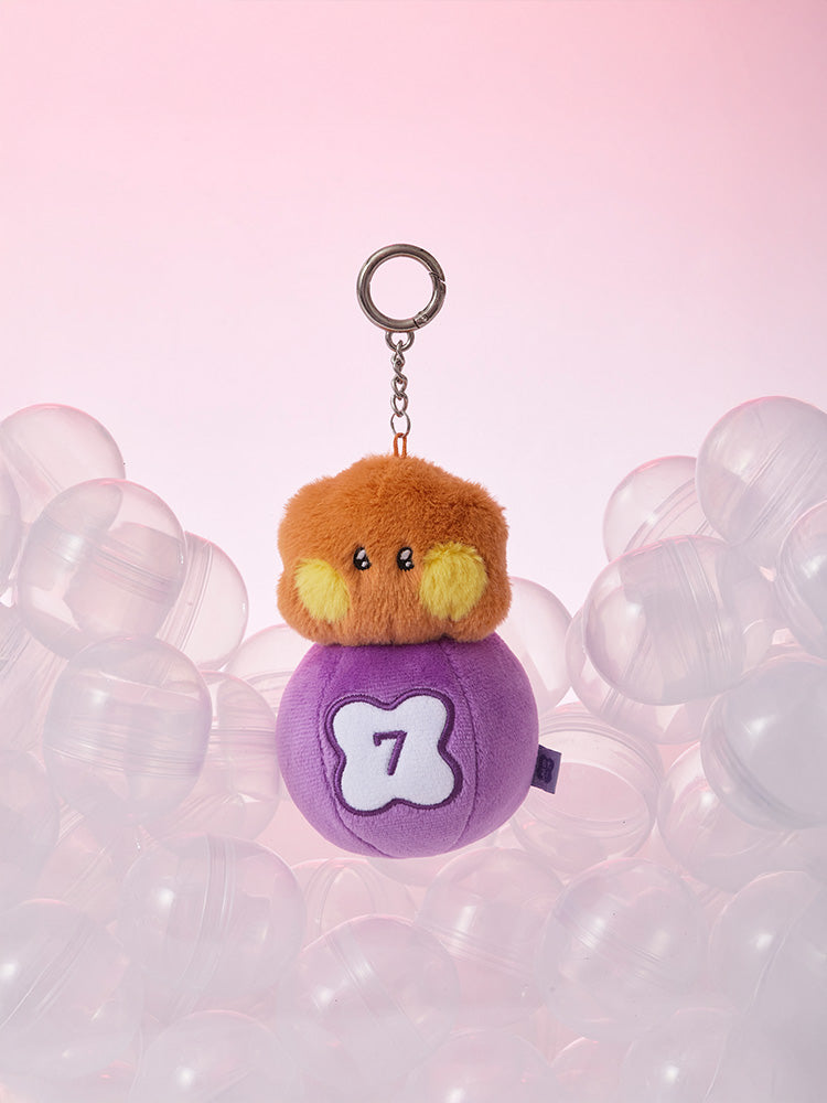 BT21 minini Lucky Gatcha Plush Keyring