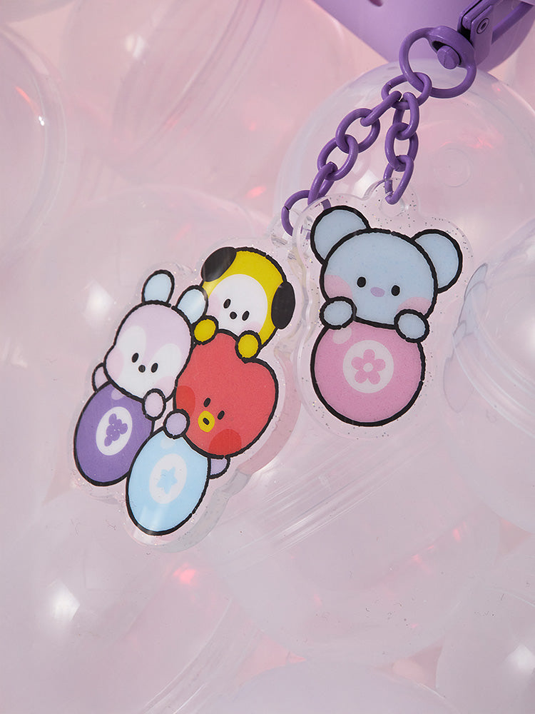 BT21 minini Lucky Gatcha Acrylic Keyring