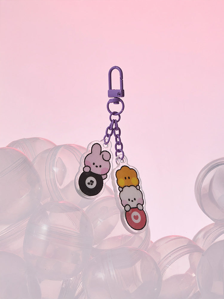BT21 minini Lucky Gatcha Acrylic Keyring