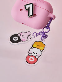 BT21 minini Lucky Gatcha Acrylic Keyring