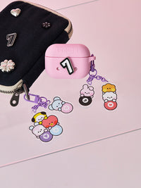 BT21 minini Lucky Gatcha Acrylic Keyring