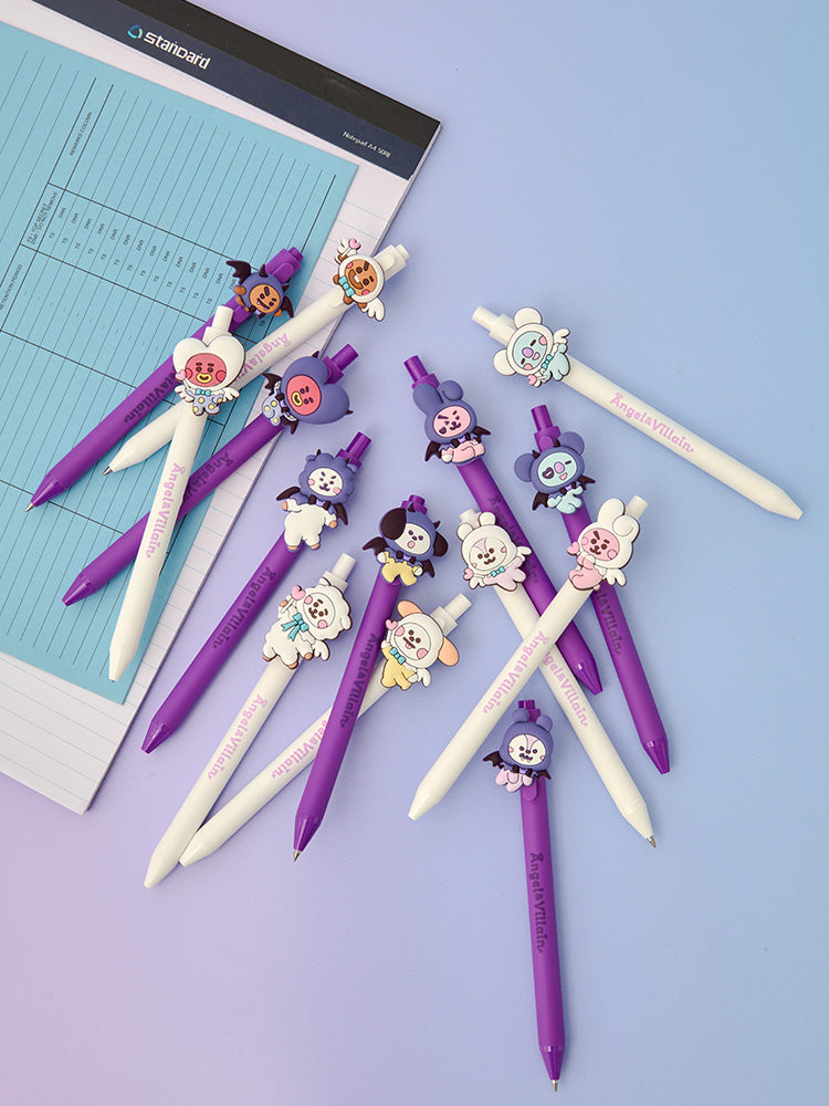BT21 Angel & Villain Gel Pen Set (2pcs)