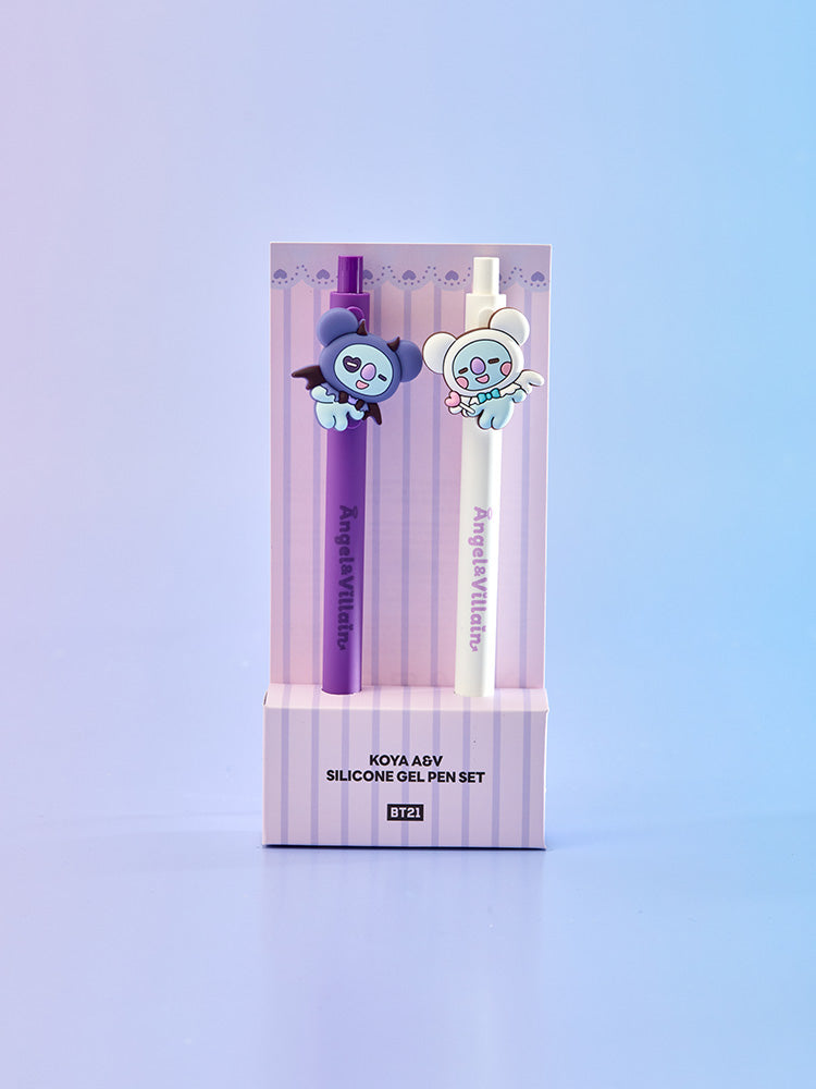BT21 Angel & Villain Gel Pen Set (2pcs)