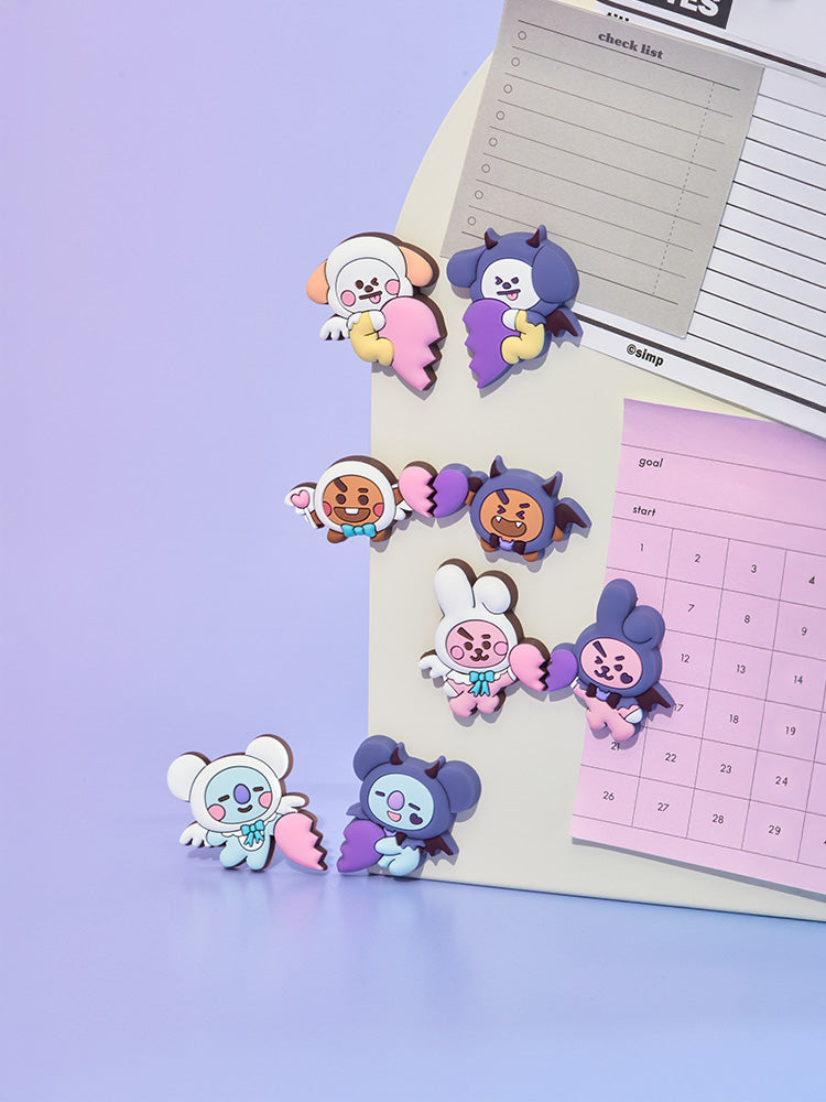 BT21 Angel & Villain Silicone Magnet Set (2pcs)