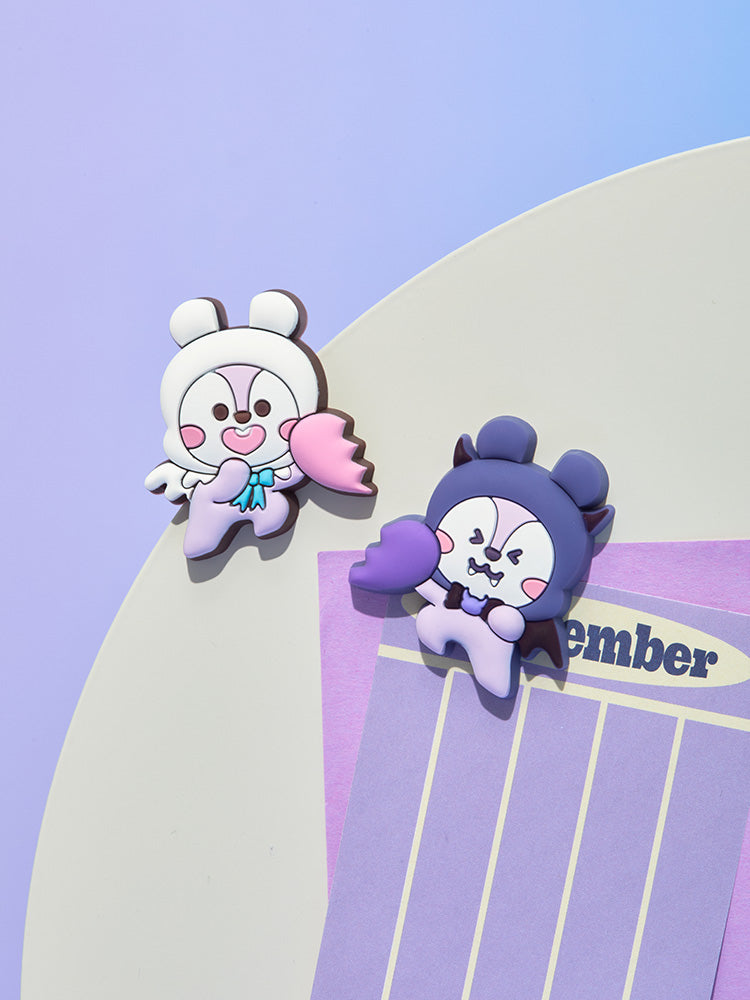 BT21 Angel & Villain Silicone Magnet Set (2pcs)