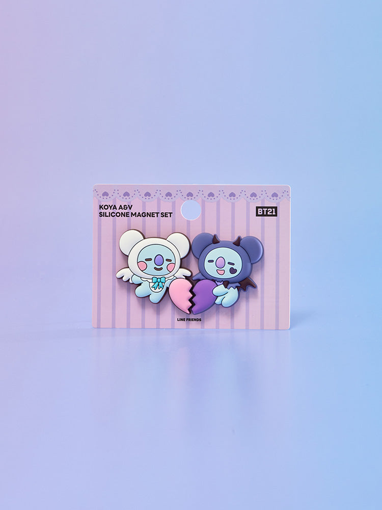 BT21 Angel & Villain Silicone Magnet Set (2pcs)