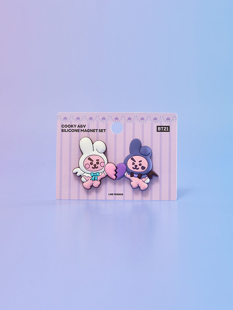 BT21 Angel & Villain Silicone Magnet Set (2pcs)