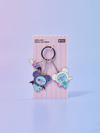 BT21 Angel & Villain Metal Keyring