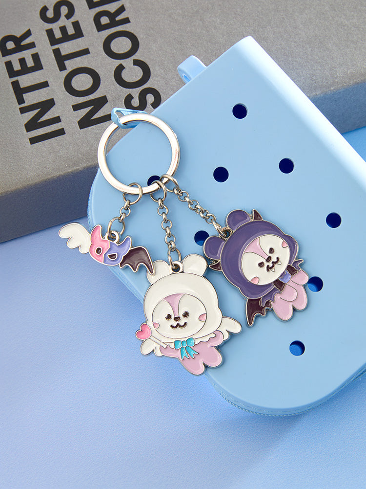 BT21 Angel & Villain Metal Keyring