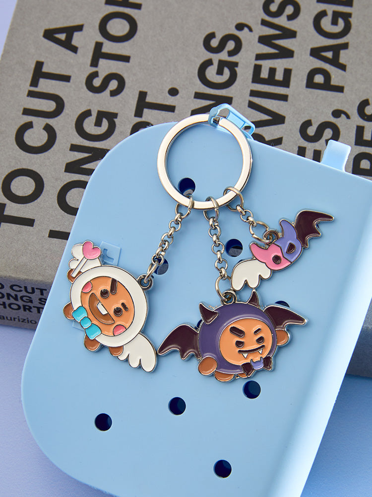 BT21 Angel & Villain Metal Keyring