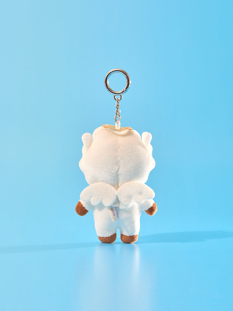 BT21 Angel & Villain Angel Plush Keyring