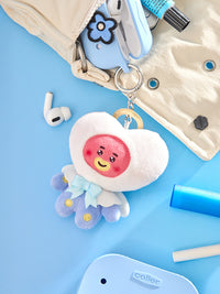 BT21 Angel & Villain Angel Plush Keyring