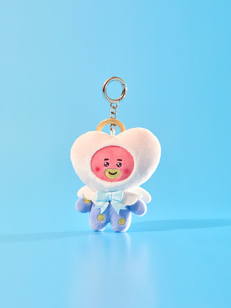 BT21 Angel & Villain Angel Plush Keyring