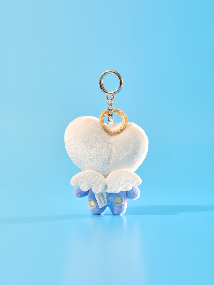 BT21 Angel & Villain Angel Plush Keyring