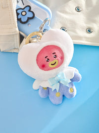 BT21 Angel & Villain Angel Plush Keyring