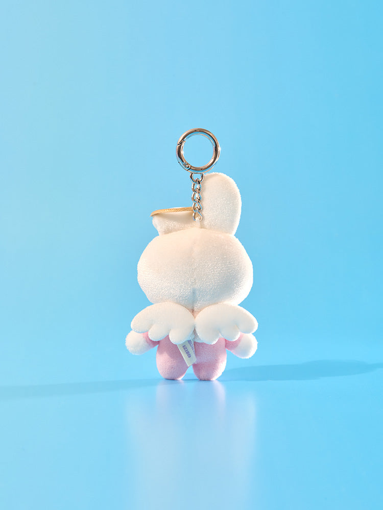 BT21 Angel & Villain Angel Plush Keyring