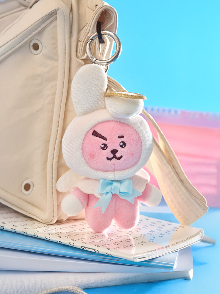 BT21 Angel & Villain Angel Plush Keyring
