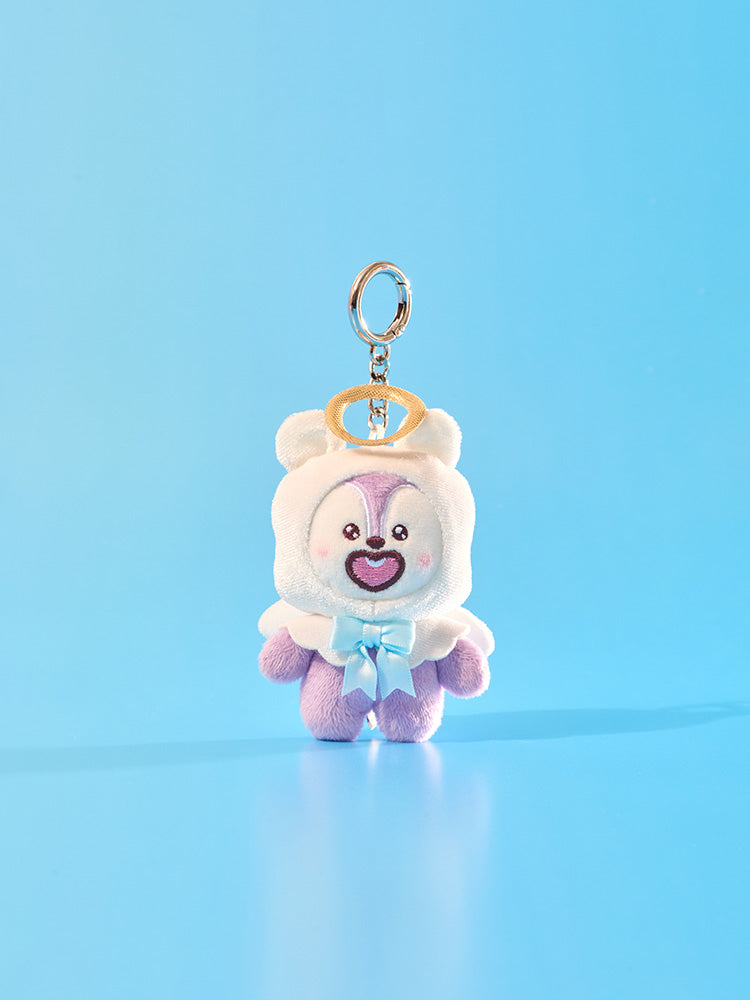 BT21 Angel & Villain Angel Plush Keyring