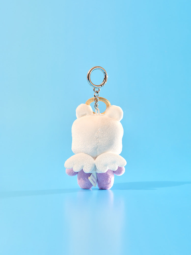 BT21 Angel & Villain Angel Plush Keyring