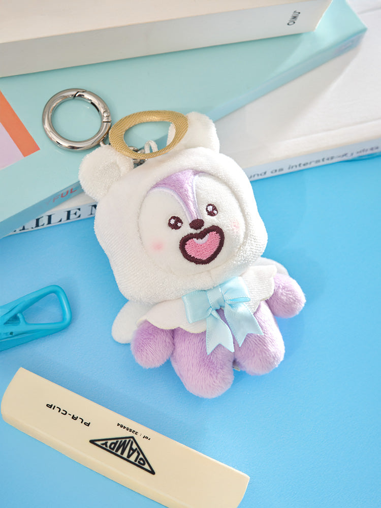 BT21 Angel & Villain Angel Plush Keyring