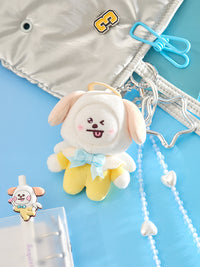 BT21 Angel & Villain Angel Plush Keyring