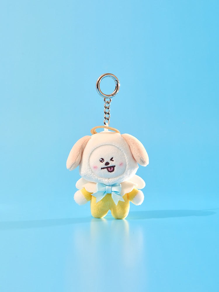 BT21 Angel & Villain Angel Plush Keyring