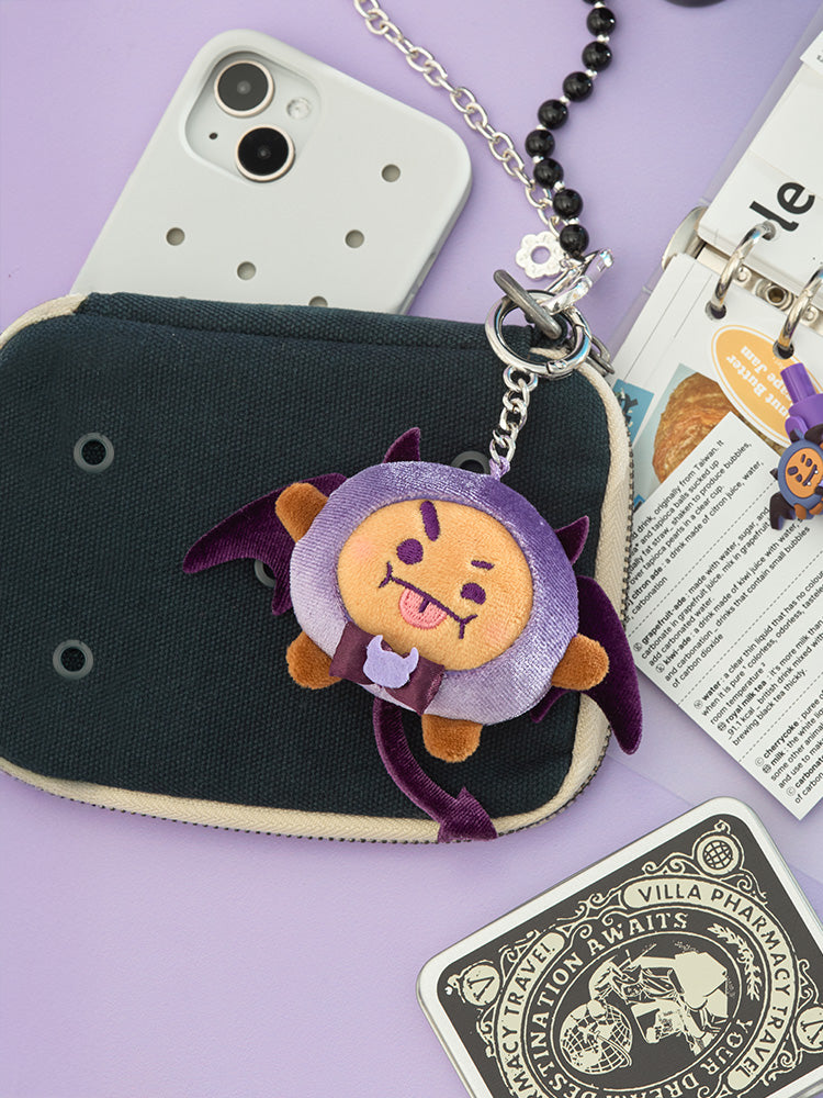 BT21 Angel & Villain Villain Plush Keyring