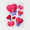 BT21 TATA BIG & TINY Edition Removable Stickers