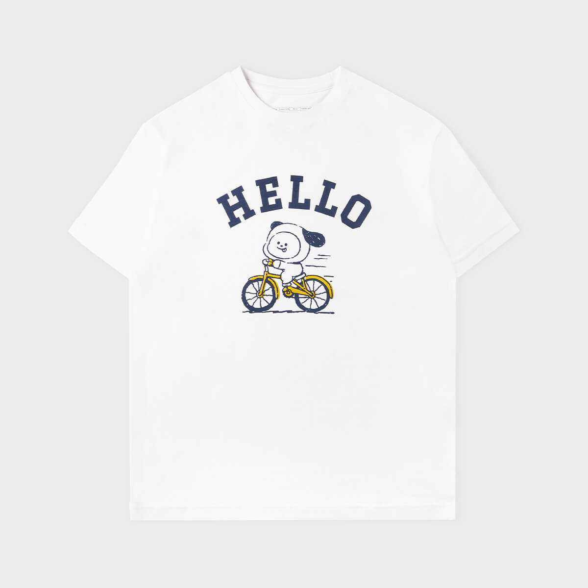 BT21 CHIMMY Basic T-Shirt White