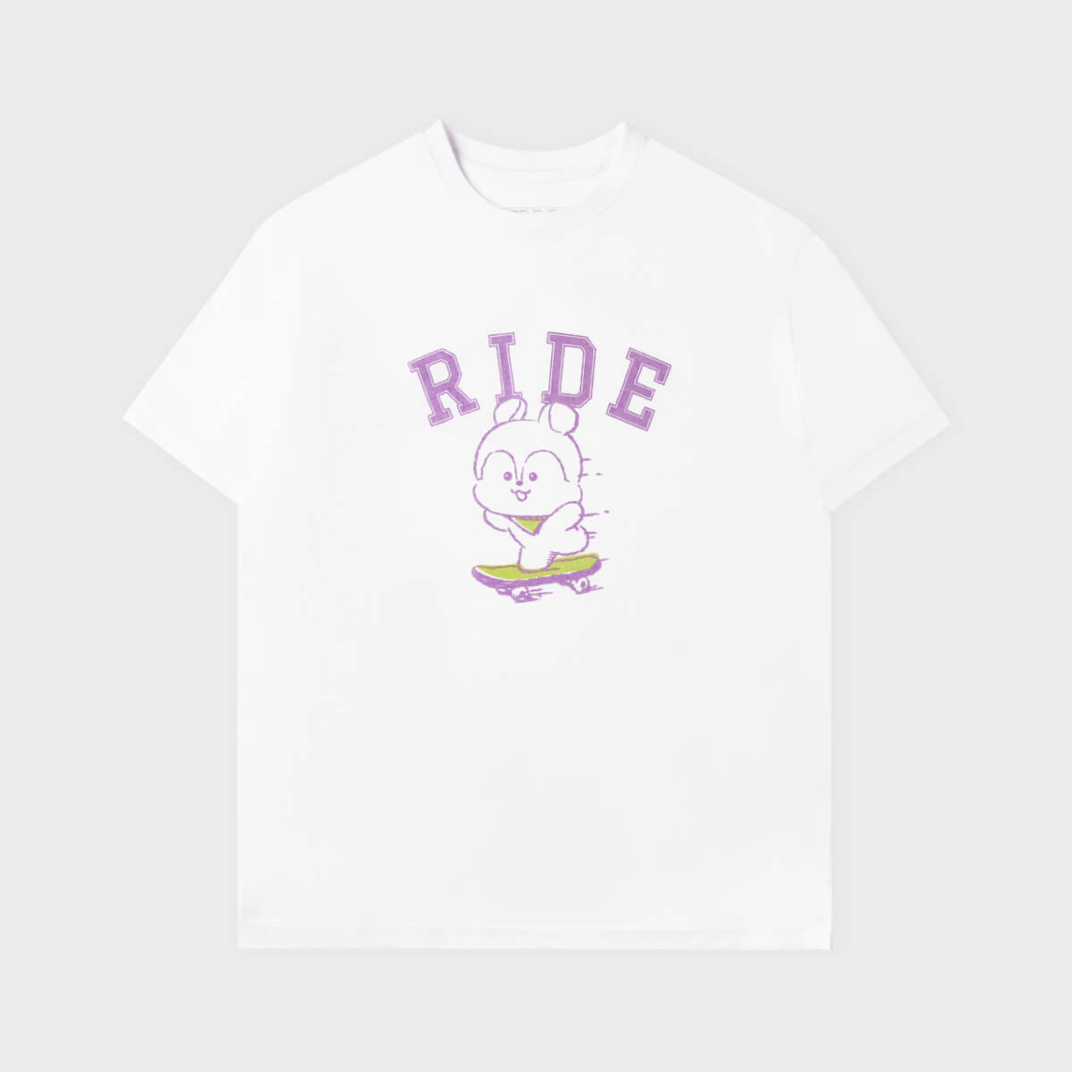 BT21 MANG Basic T-Shirt White