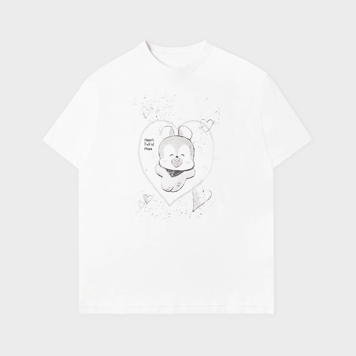 BT21 MANG Basic Street T-Shirt White