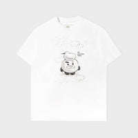 BT21 SHOOKY Basic Street T-Shirt White