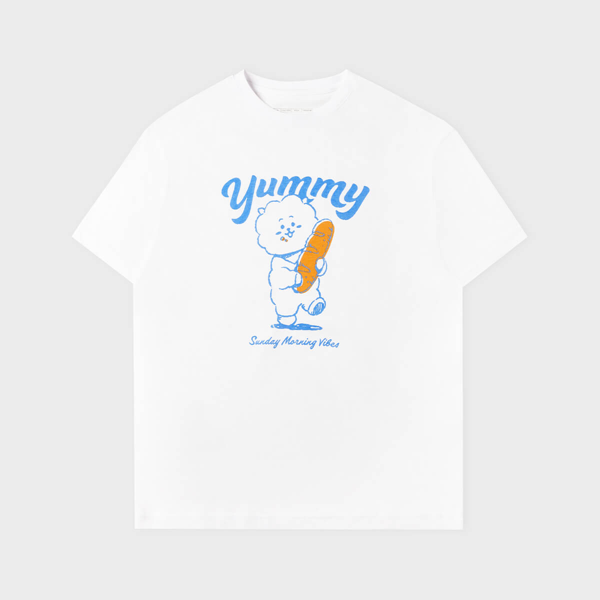 BT21 RJ Basic T-Shirt White