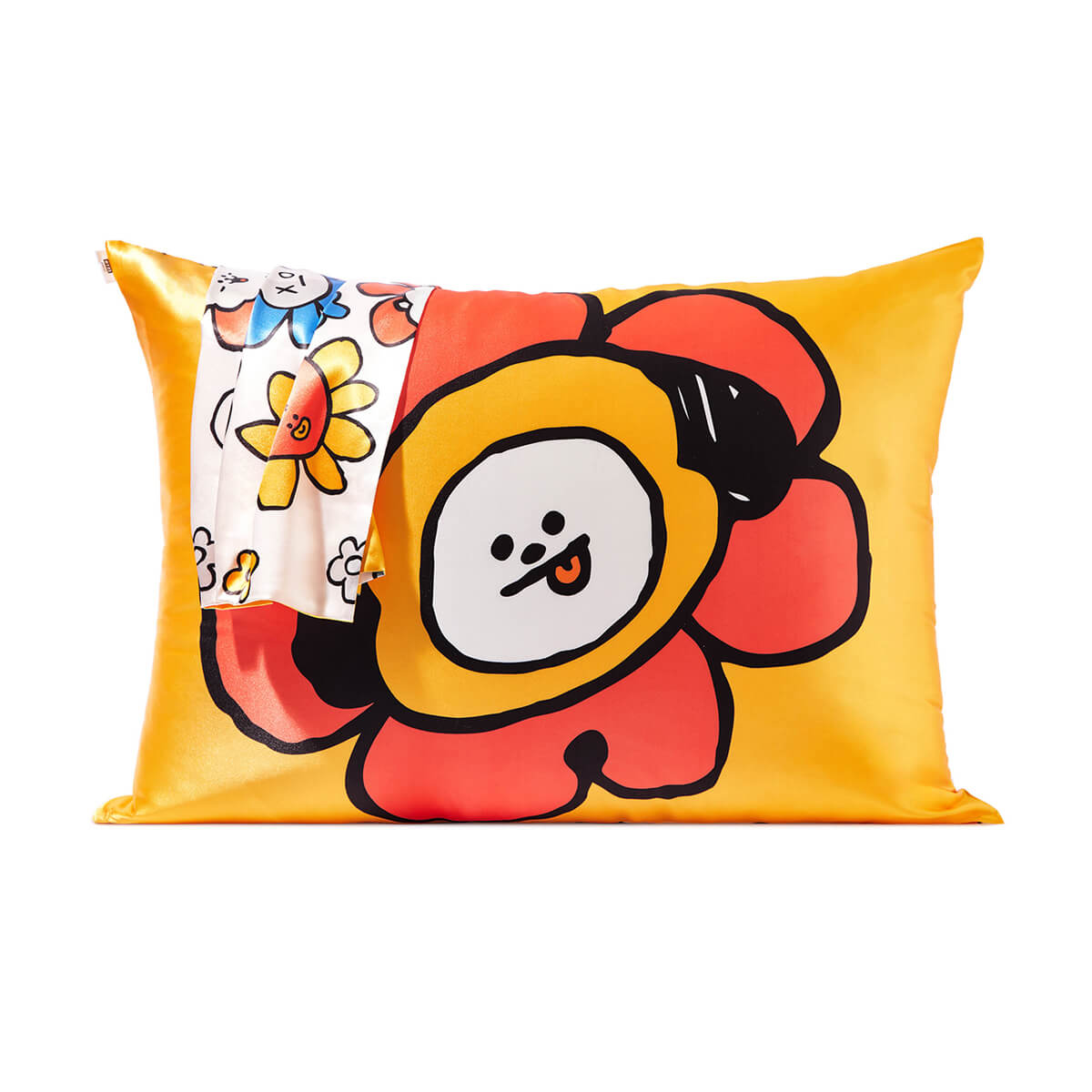 BT21 meets Kitsch CHIMMY Satin Pillowcase Standard
