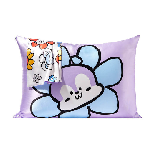 BT21 meets Kitsch MANG Satin Pillowcase Standard