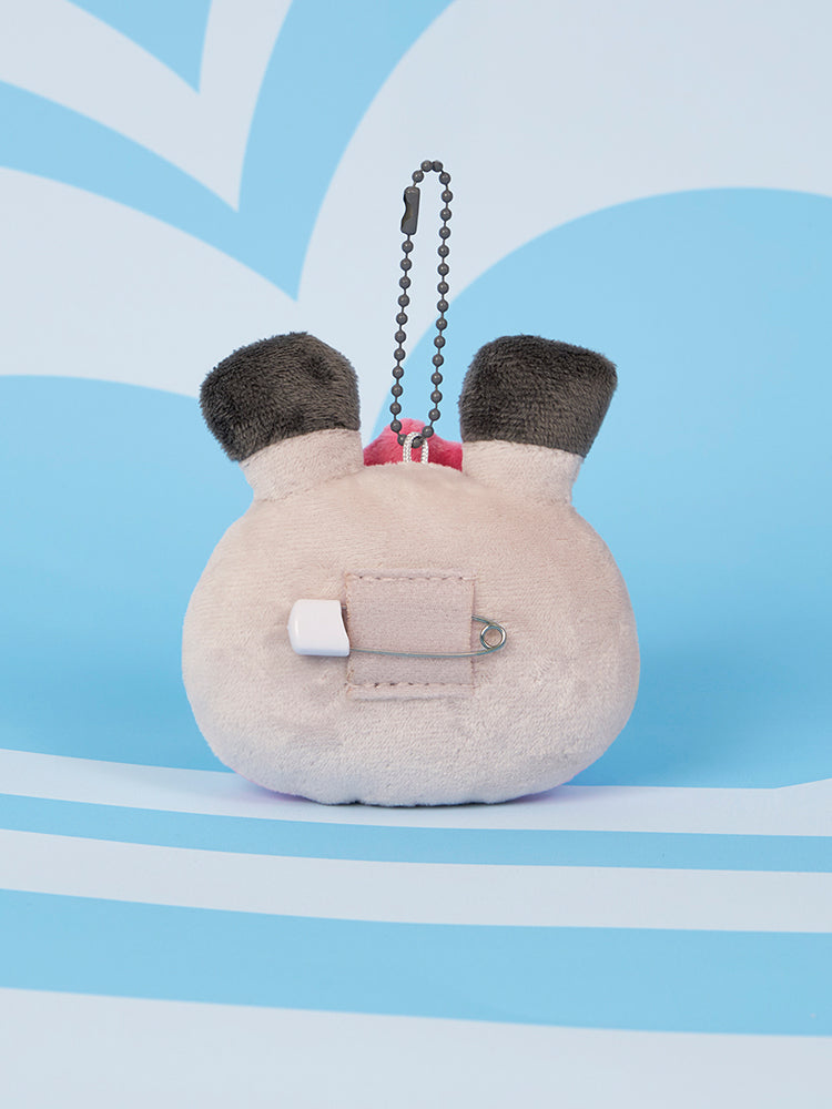 MIGHTEEZ Plush Keyring Badge
