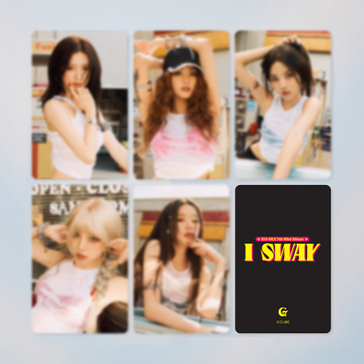 i-dle Random Photo card Set