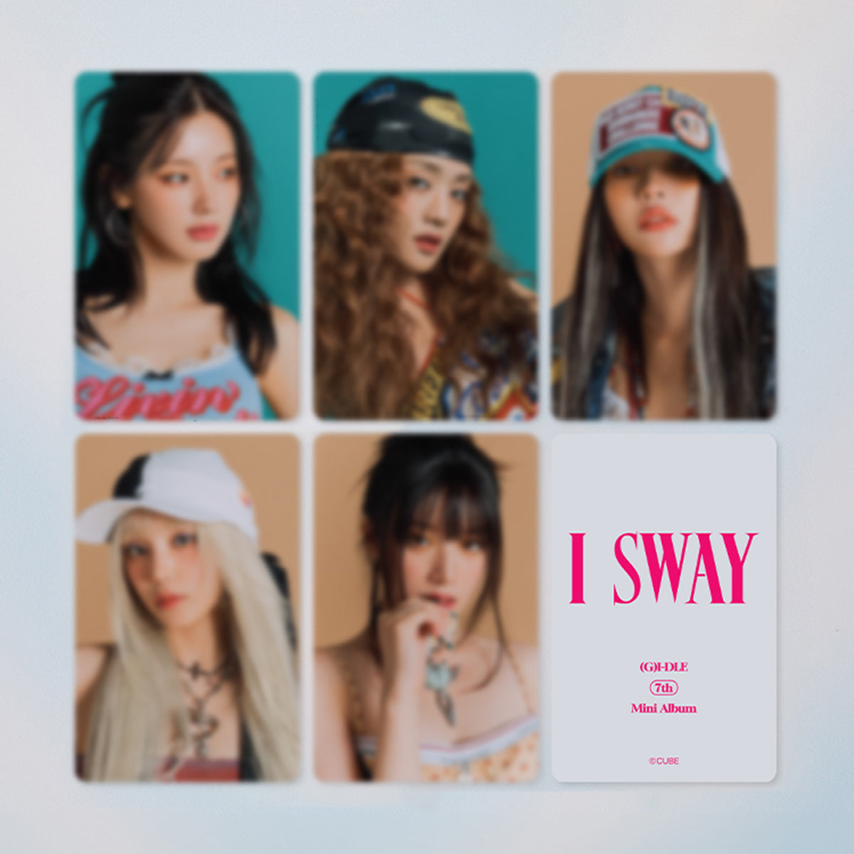 i-dle Random Photo card Set