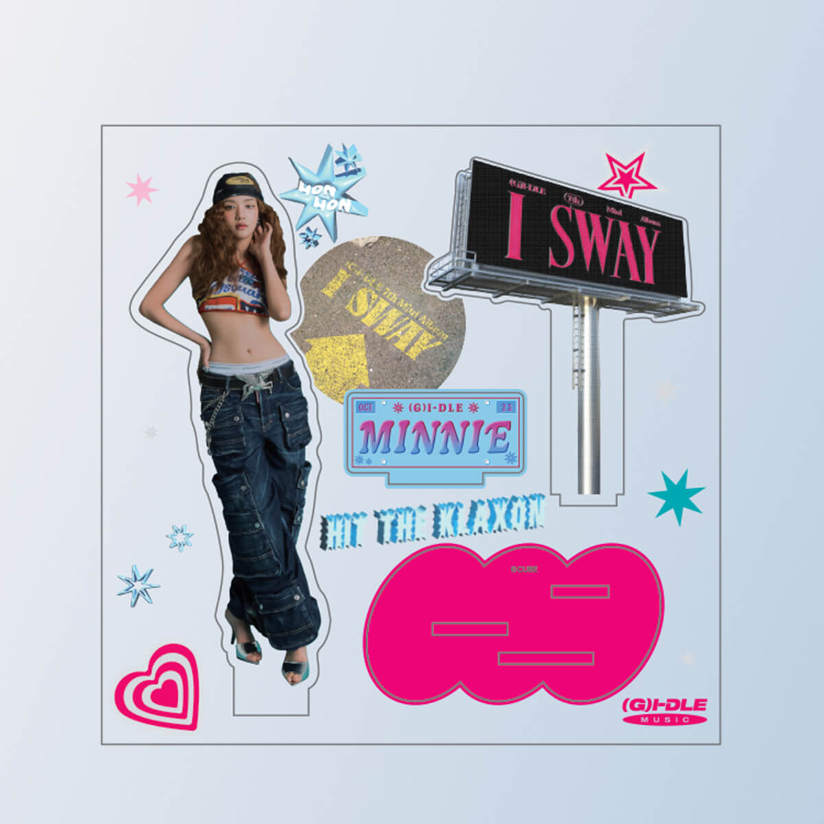 i-dle Acrylic Stand – LINE FRIENDS_US