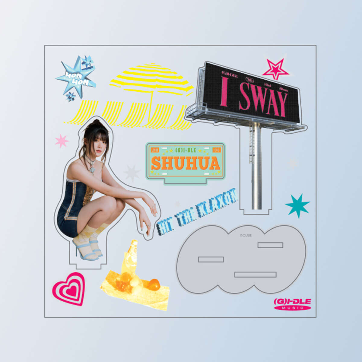 i-dle Acrylic Stand – LINE FRIENDS_US