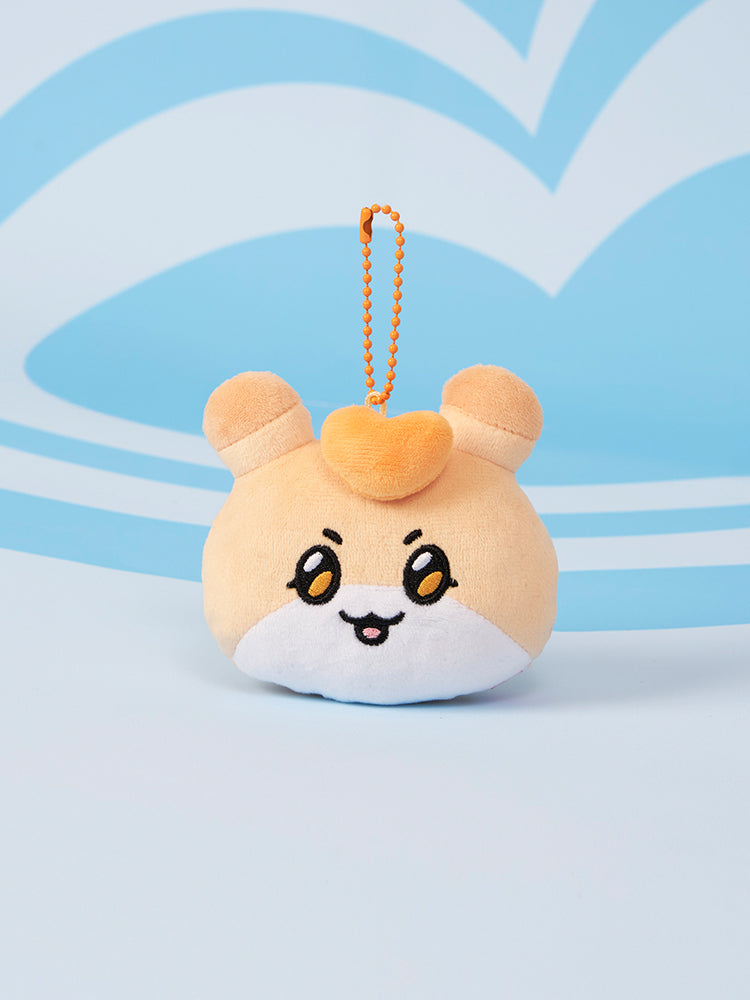 MIGHTEEZ Plush Keyring Badge