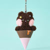 LINE FRIENDS mini minini bnini Ice Cream Keyring