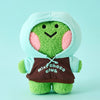 LINE FRIENDS minini lenini Mint Chocolate Ice Cream Standing Doll Med