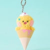 LINE FRIENDS mini minini selini Ice Cream Keyring