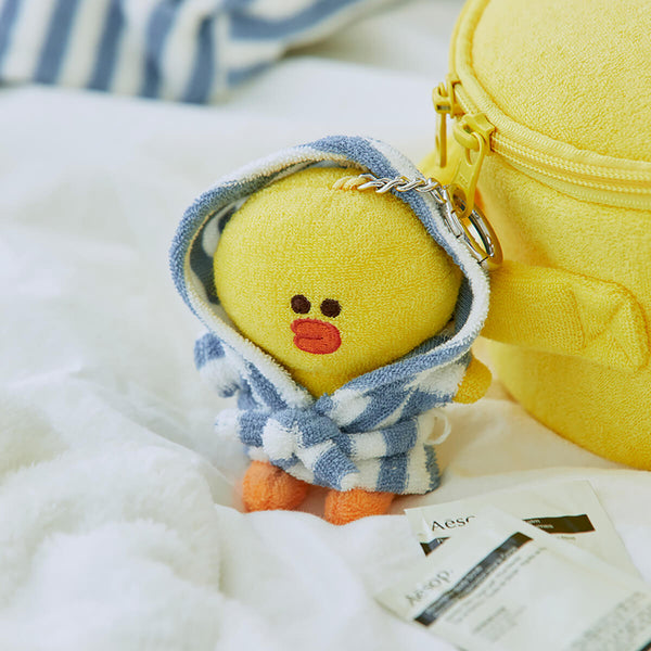 LINE FRIENDS Sally サリー ぬいぐるみ DOLL 黄色 匿名 LINE FRIENDS SALLY Lazy Day Costume Plush Keyring – LINE FRIENDS_US