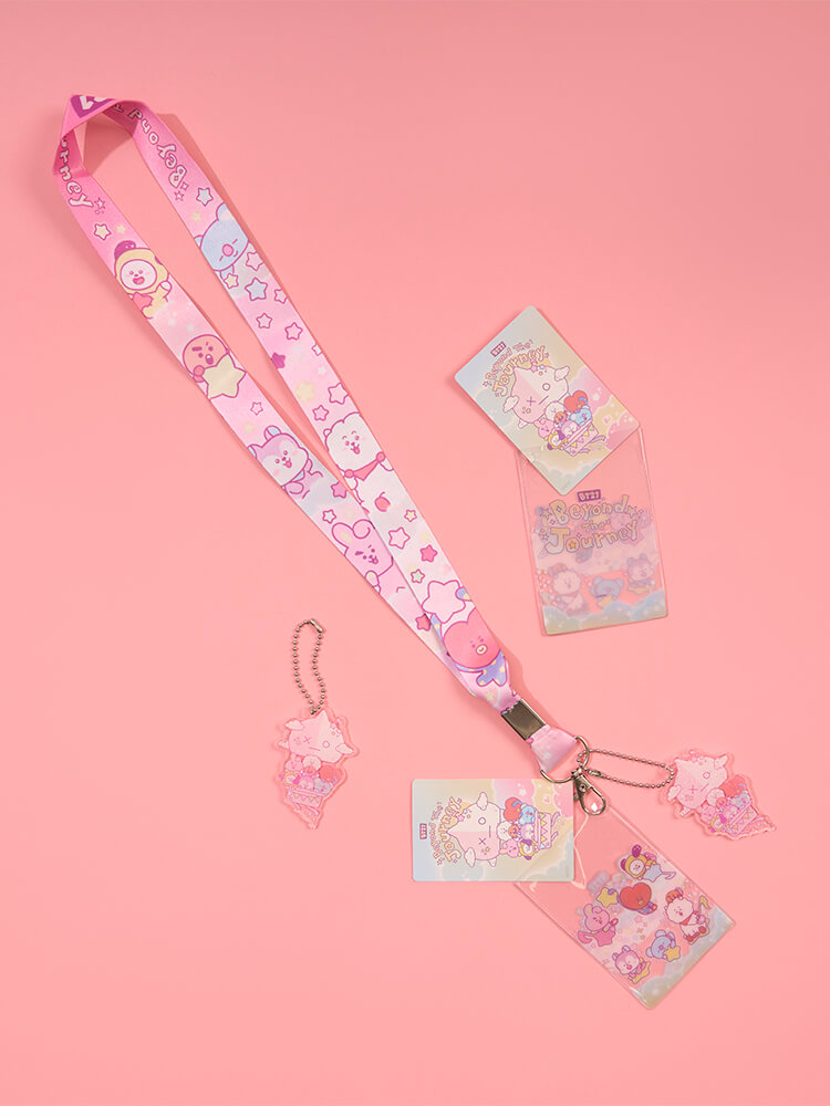 [US Exclusive] BT21 Beyond The Journey Lanyard Card Holder